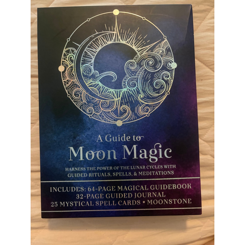 Unisex Wellfleet Press Moon Magic Notebook & Journal One Size Blue Purple